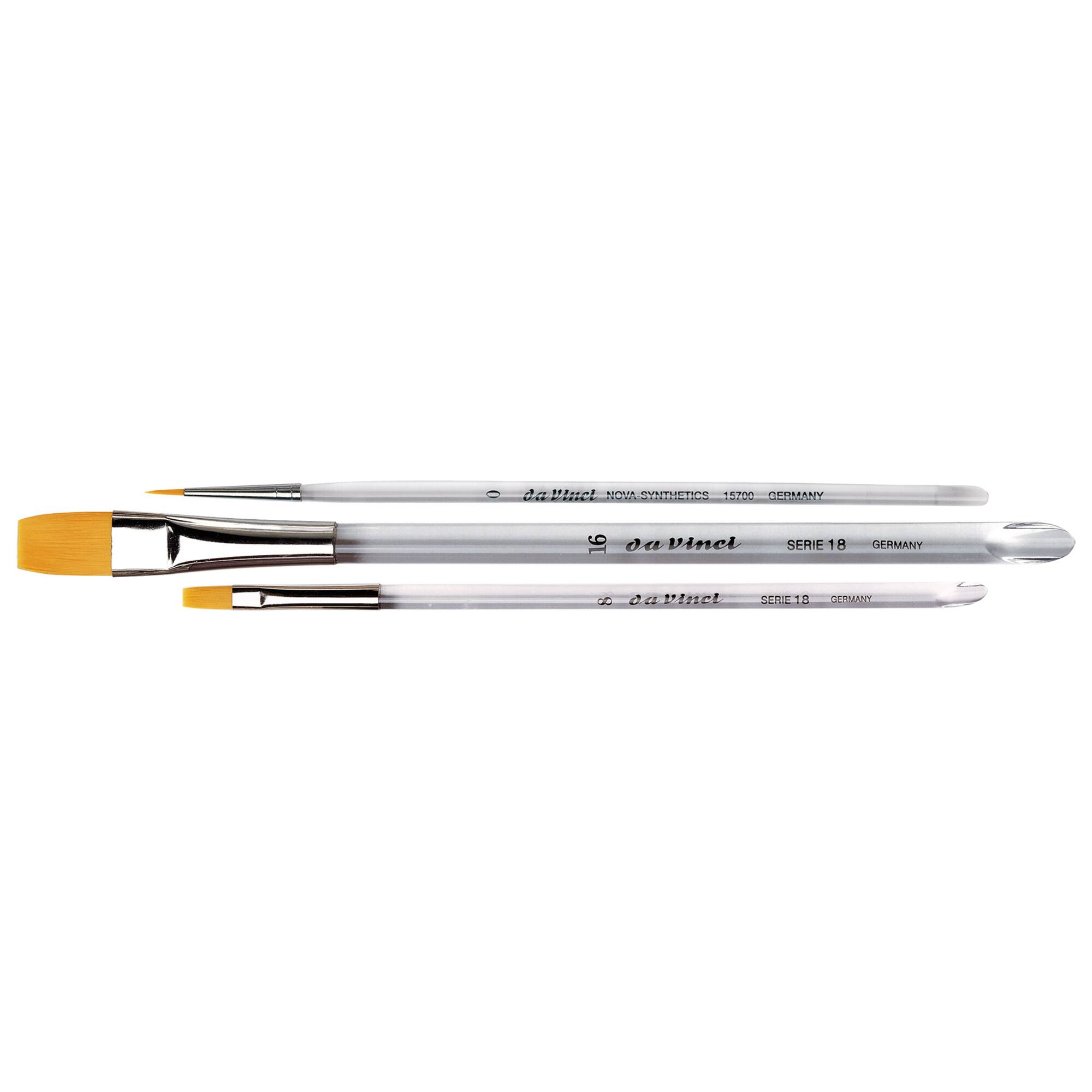 da Vinci NOVA 3 Piece Synthetic Brush Set